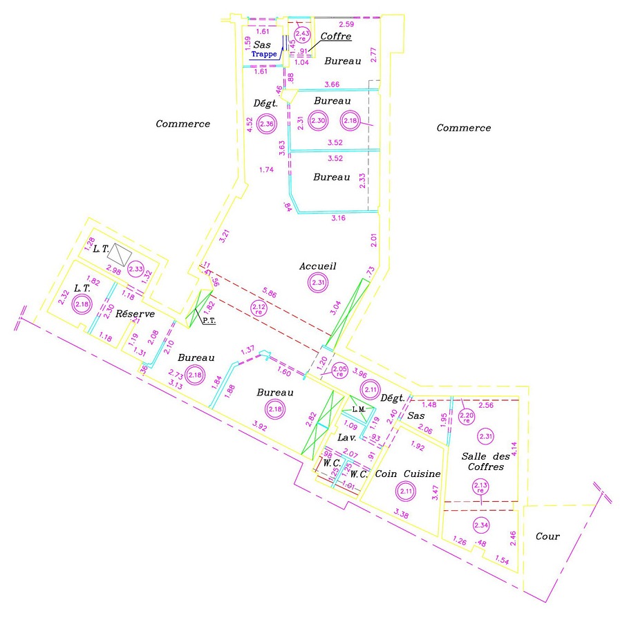 Plan intérieur