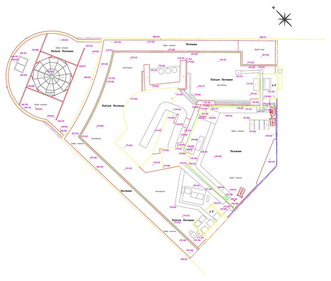 Plan de toiture